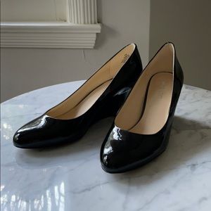 Brand New Nine West Patent Wedge Heels